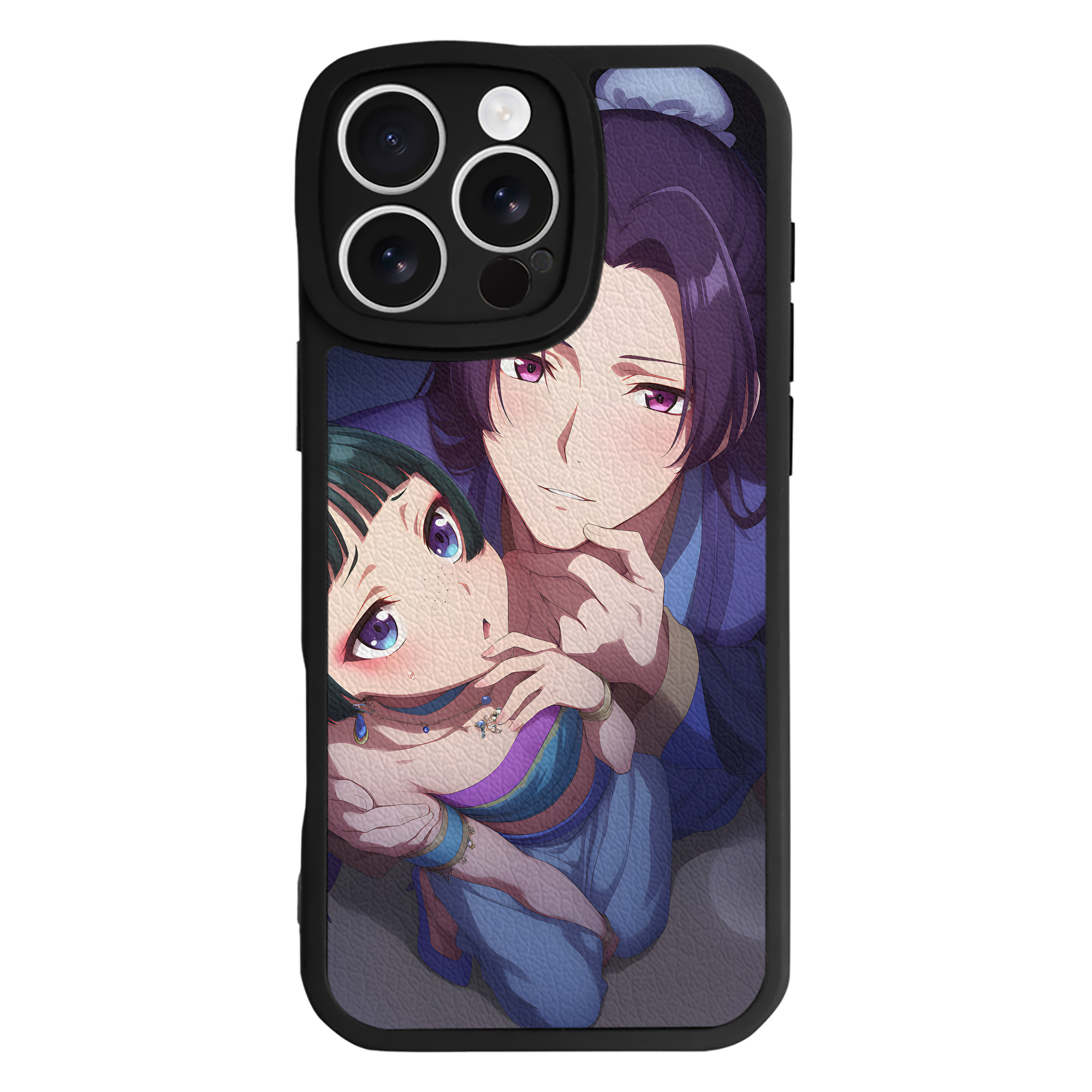 （画像用） 薬屋のひとりごと The Apothecary Diaries 【iPhone 16シリーズ対応】シリコンスマホケース（レザー調） 材質：シリコン